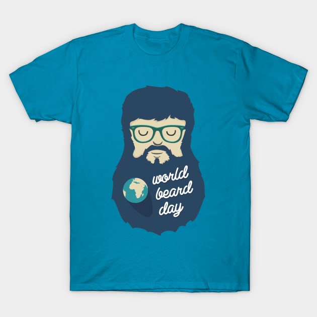 World Beard Day T-Shirt by BeardyGraphics